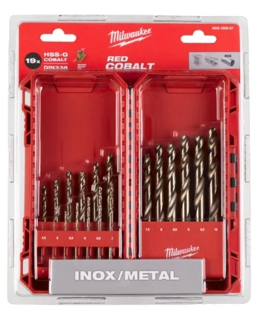 MILWAUKEE SET KOBALTNIH BURGIJA 1-10 19/1