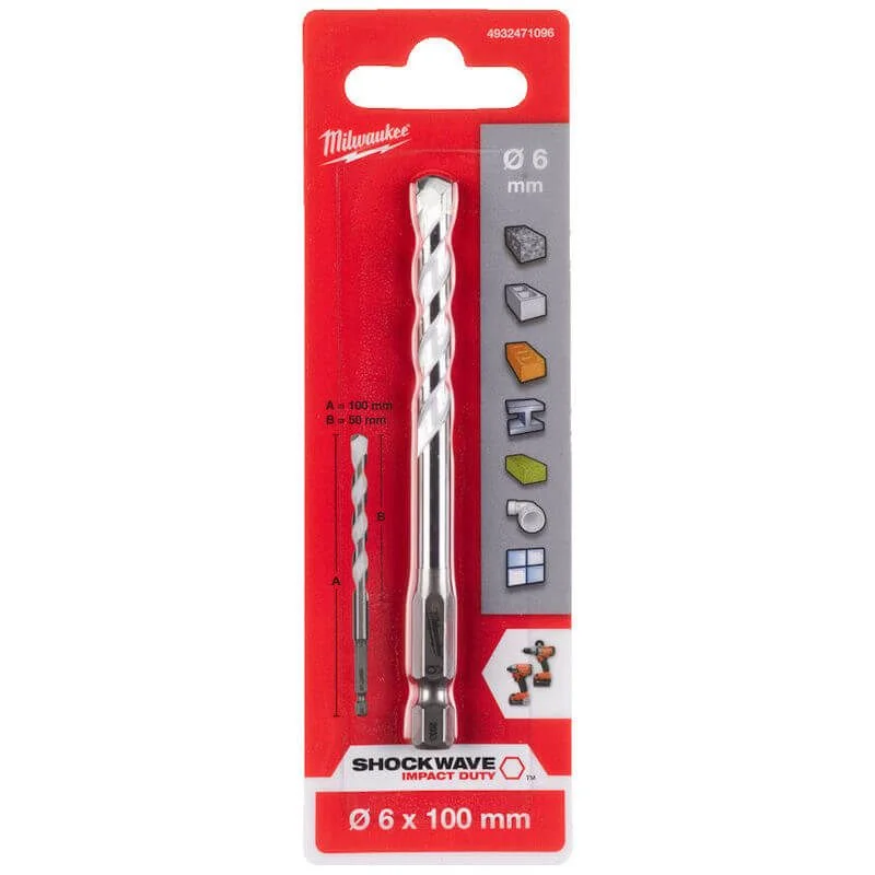 MILWAUKEE MULTI-BURGIJA 6.0 mm